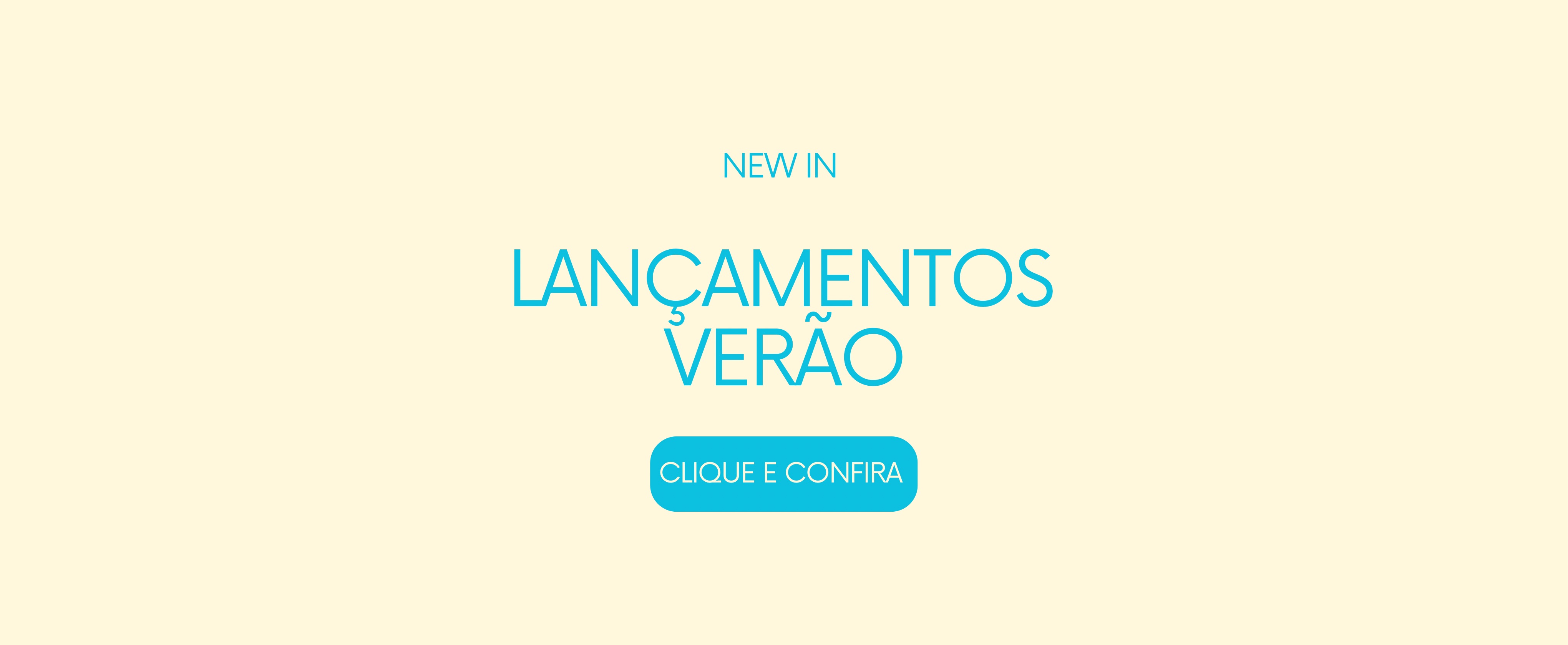 NOVOS LANÇAMENTOS