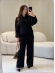 CONJUNTO MOUSSE LIGIA - PRETO