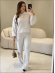 CONJUNTO MOUSSE LIGIA - BRANCO MESCLA