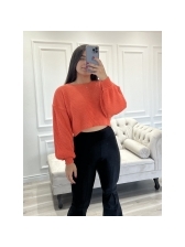 MAXI CROPPED FANG LARA - Laranja Claro