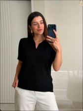 TSHIRT ARY LISA - PRETO