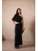 VESTIDO MODAL MAGNÓLIA - PRETO