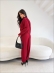 CONJUNTO FLORAL - VERMELHO