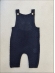 SALOPETE LISA TRICOT BEBÊ - AZUL MARINHO