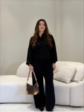 CONJUNTO MOUSSE LIGIA - PRETO