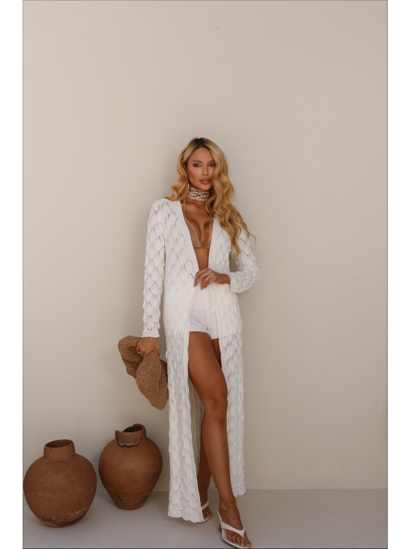 KIMONO RELEVO PIPA - OFF WHITE