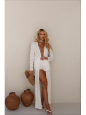 KIMONO RELEVO PIPA - OFF WHITE
