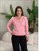 BLUSA ARY MANGA LONGA LISA - ROSA BEBE