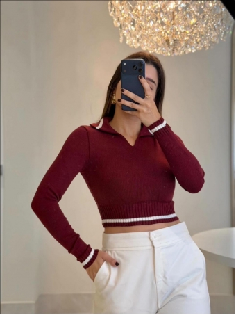 CROPPED POLO TAIS