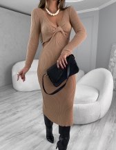 VESTIDO INVERNO MARIA - Bege novo