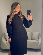 VESTIDO LINKS AMÉLIA - Preto