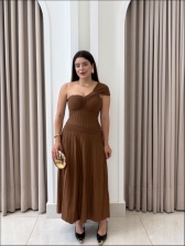 VESTIDO AMALIA - BRONZE