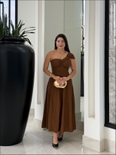 VESTIDO AMALIA - BRONZE