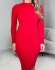 VESTIDO TIFFANY - Vermelho