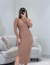 VESTIDO MODAL VERIDIANA - Bege novo