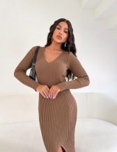 VESTIDO POLIANA Caqui M
