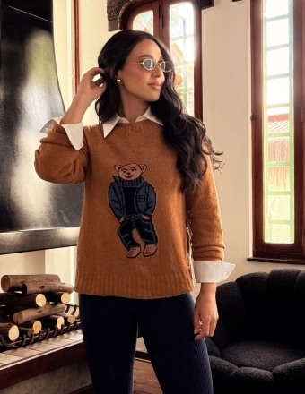 BLUSA MOUSSE URSO PATY