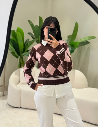 BLUSA ESCOCESA GERLANE