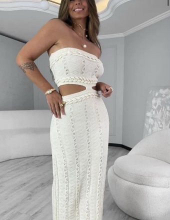 VESTIDO TOMARA QUE CAIA DEISE