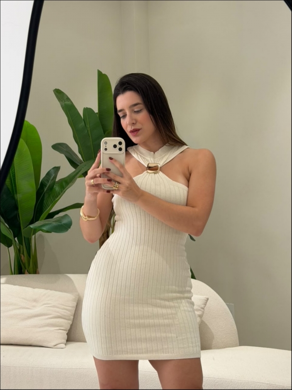 VESTIDO MADU - OFF WHITE
