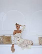 CONJUNTO FUROS BETÂNIA - Off white