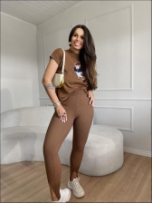 CONJUNTO URSO JOSY - CAQUI