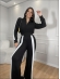 CONJUNTO BICOLOR HELÔ - PRETO COM BRANCO