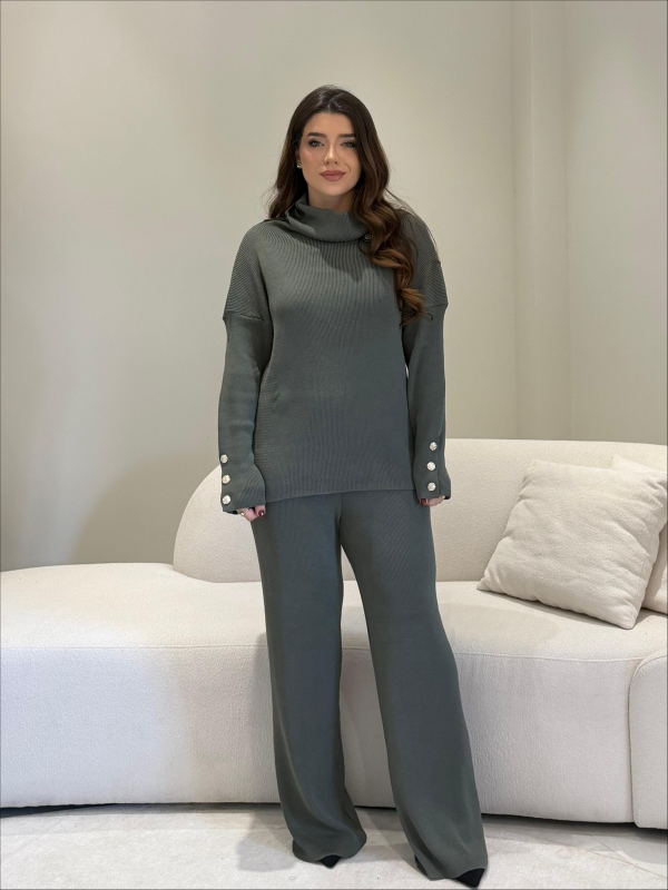 CONJUNTO MODAL IVETE - VERDE MILITAR