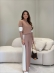 CONJUNTO MODAL MEIRE - BEGE NOVO