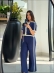 CONJUNTO LISTRAS LORENA - AZUL/OFF