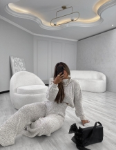 CONJUNTO MOUSSE AURORA - Branco mescla