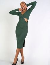 VESTIDO INVERNO MARIA - Verde Militar