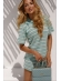 CONJUNTO SHORT LISTRADO ALICIA - Verde claro
