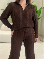 CONJUNTO GRAZY - MARROM