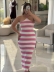 VESTIDO MODAL ANTONELLA - Rosa prisma com off