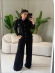 CONJUNTO MOUSSE JOSEFA - PRETO