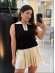 REGATA BICOLOR POLO - PRETO