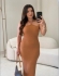 VESTIDO MODAL ANTONELLA - CARAMELO