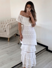 VESTIDO MYKONOS RAYON - Branco