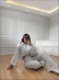 CONJUNTO MOUSSE LIGIA - BRANCO MESCLA