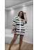 CONJUNTO ATENAS - OFF WHITE/ PRETO