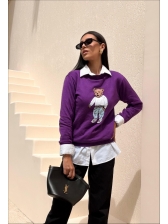 BLUSA URSO RAFAELA - ROXO