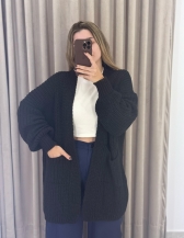 CARDIGAN ESMERALDA - Preto