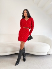 CONJUNTO ARIADNY - Vermelho