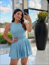 SAIA GODE - AZUL BEBE