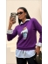 BLUSA URSO RAFAELA - ROXO