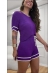 CONJUNTO POLO BETH - ROXO