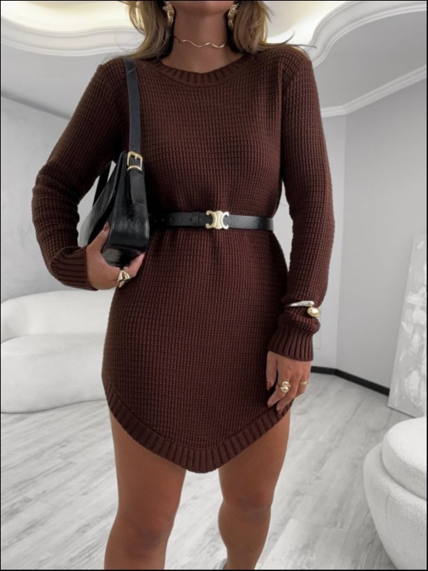 MAXI TRICOT VERUSKA - Marrom