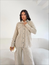 CONJUNTO MOUSSE JOSEFA - BEGE