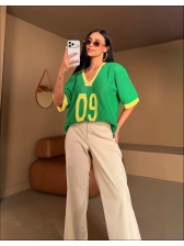 TSHIRT COPA - VERDE BANDEIRA